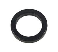 MIXIUJIEN Bague en shungite noire authentique pour le bien-être et la protection (fin, 18 mm) (18 mm, fin)