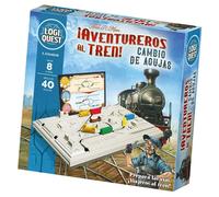 Mixlore Logiquest ¡aventureros Al Tren! Jeu De Société Version Espagnole