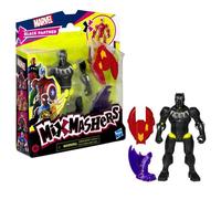 MixMashers Marvel Avengers, figurine Black Panther a mélanger et combiner avec accessoires
