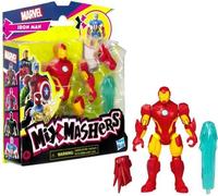 MixMashers Iron Man, figurine 12 cm personnalisable a mélanger et combiner avec accessoires, Marvel, des 4 ans