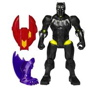MixMashers Black Panther, figurine 12 cm personnalisable à mélanger et combiner avec accessoires, Marvel, dès 4 ans