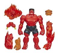 MixMashers Marvel Avengers, Figurine Personnalisable Red Hulk Deluxe à mélanger et Combiner avec Accessoires, échelle 12 cm, pour Enfants, dès 4 Ans