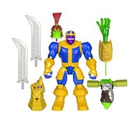AVENGERS MixMashers Marvel, Figurine Personnalisable Thanos Deluxe à mélanger et Combiner avec Accessoires