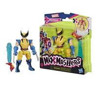 MixMashers Marvel Avengers, Figurine Personnalisable Wolverine à mélanger et Combiner avec Accessoires, échelle 12 cm, Jouets de Super-héros pour Enfants, dès 4 Ans