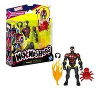 MixMashers Miles Morales, figurine personnalisable a mélanger et combiner avec accessoires, Marvel, Des 4 ans Rouge avec accents noirs G