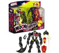 MixMashers Venom Deluxe, figurine 12 cm personnalisable a mélanger et combiner avec accessoires, Marvel, des 4 ans Multicolore G