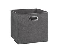 Boîte de rangement Mix coloris gris foncé chiné Gris foncé G