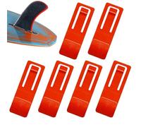 Mixnexorad Accroche Aileron Planche de Surf, Fixation Base de Pin pour Aileron 6 Pièces, Multifonctionnel Et Robuste Fournitures De Ski Nautique pour Passionnés Et Adultes