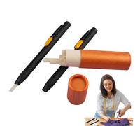 Mixnexorad Craie de | Lot de Craie de Tailleur | Craies Invisibles Effaçables avec Recharges pour Vêtements Tricot Meubles Tailleur Maison