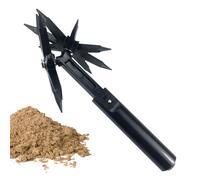 Mixnexorad Cultivateur Rotatif,Binette Manuelle pour Jardinage - Cultivateur De Sol Portable, Outil Polyvalent pour Jardin Potager Et Aménagement Paysager