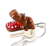 Mixnexorad Jeu De Dentiste Crocodile,Alligator Qui Mord Le Doigt Charme Pour Sac - Porte-Clés Animaux Crocodile Dentiste | Pour Bagage Portefeuille Sac À Main Voyage École Fête Maison Bureau Adultes