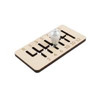 Mixnexorad Jouet Levier de Vitesses pour Vélo,Accessoire de Conduite à Clip en Bois - Jouet Levier de Vitesse pour Guidon avec Vitesses Numérotées - pour Une Expérience de Conduite Ludique avec Décor