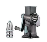 Mixnexorad Râpe à Fromage Rotative,Râpe à Aliments Manuelle Rotative - à Légumes de Cuisine | Pour Camping Plan de Travail Restaurant Salade Pomme de Terre Carotte Chou