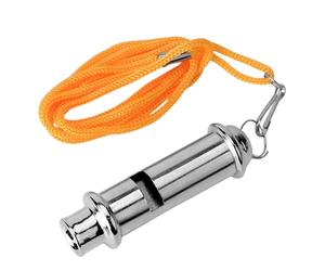 Mixnexorad Sifflets pour Adultes avec lanière, sifflet en métal | Sifflet de Sport en Acier Inoxydable | Salle de Sport et, Cordon en métal avec Un Son Net, Fort pour Les entraîneurs, la Salle