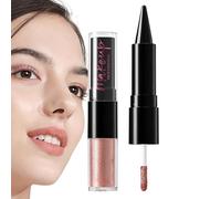 Mixnexorad Stick de Fard à Paupières Crème | Double Embout À Séchage Rapide - Stylo De Maquillage Pour Eye-Liner,Pour Voyage Déplacement Professionnel Extérieur École Petite Amie Épouse