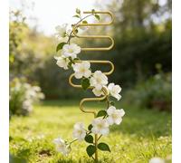 Mixnexorad Support pour D'Intérieur | Piquet De Support Métallique | Treillis pour D'Intérieur | Jardin Extérieur Terrasse Porche Pelouse Pot Vigne Lierre Rose Fruit