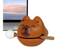 Mixnexorad Tambour Mignon En Forme De Poisson | Jouet Traditionnel Amusant En Forme D'Animal - Ornement Portable Pour Méditation | Pour Famille Proches Travail Étude Méditation Anniversaire Fête