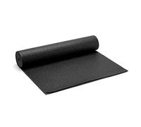 MIXPOWER Revêtement de boîte à outils professionnel et de tiroir, facile à découper, tapis de revêtement antidérapant en caoutchouc mousse - Revêtement d'armoire réglable, noir, 40,6 cm de large x 1,8