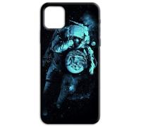 Mixroom - Coque arrière en TPU silicone souple pour Honor X5c / X5c Plus Motif Astronaute Espionne la Terre M678