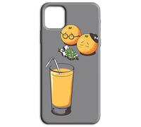 Mixroom - Coque arrière en TPU silicone souple pour Honor X6C Motif funérailles entre oranges M595