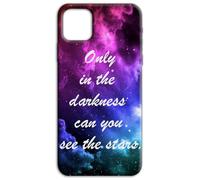 Mixroom - Coque arrière en TPU silicone souple pour iPhone 17 Air Fantaisie Only The Darkness Can You See The Stars R268