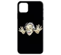Mixroom - Coque arrière en TPU silicone souple pour iphone 17 fantaisie Albert Einstein P221