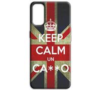 Mixroom - Coque arrière en TPU Silicone Souple Pour Realme 8i Fantaisie Keep Calm Une Bite R270