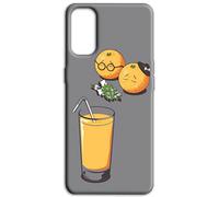 Mixroom - Coque arrière en TPU silicone souple pour Samsung Galaxy A17 4G/5G Motif funérailles entre oranges M595