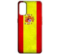 Mixroom - Coque arrière en TPU silicone souple pour Samsung Galaxy A23 4G / A23 5G Espagnole Espagne M703