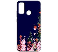 Mixroom - Coque Back Case en TPU silicone souple pour Motorola Moto E40 Motif fleurs exotiques N792