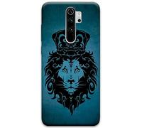 Mixroom Coque en TPU silicone souple pour Xiaomi Redmi Note 8 Pro Motif Roi Lion W352
