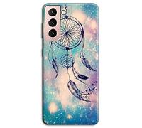 Mixroom - Coque Telephone, Coque Smartphone Back Case en TPU Silicone souple pour Samsung Galaxy S22 Fantaisie Attrape-rêves infini Q246