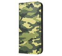 Mixroom - Étui à rabat pour Redmi NOTE 10 PRO-4G avec support en simili cuir fermeture magnétique portefeuille partie intérieure en TPU souple fantaisie camouflage militaire 87