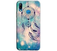 Mixroom Q246 Coque en TPU Silicone Souple pour Xiaomi Redmi Note 7 Motif Attrape-rêves Infini