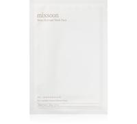 mixsoon Bean Hydrogel Mask Pack masque hydrogel intense éclat et hydratation 35 g
