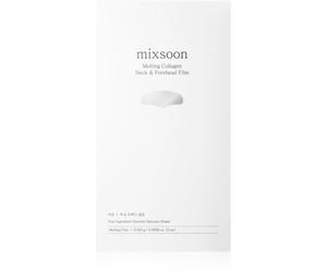 mixsoon Melting Collagen Neck & Forehead Film masque hydratant en tissu visage et cou 5 pcs