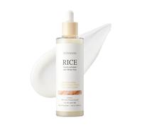 mixsoon White Rice Peeling Ampoule, sérum exfoliant et hydratant doux pour un usage quotidien, formulé avec du ferment de riz, de l’huile de soja et du PDRN d’origine végétale pour une peau lisse et l