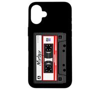 Mixtape Cassette Tape Musique Mix Audio Fête 90 Années 80 Coque pour iPhone 16 Plus