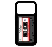 Mixtape Cassette Tape Musique Mix Audio Fête 90 Années 80 Coque pour iPhone 17 Pro