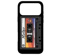 Mixtape Cassette Tape Musique Mix Audio Fête 90 Années 80 Coque pour iPhone 17 Pro Max