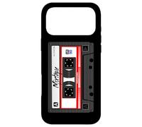 Mixtape Cassette Tape Musique Mix Audio Fête 90 Années 80 Coque pour iPhone 17 Pro Max