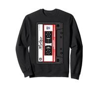 Mixtape Cassette Tape Musique Mix Audio Fête 90 Années 80 Sweatshirt