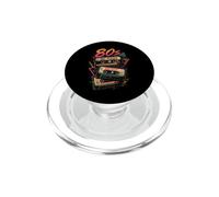 Mixtape Remix Retro Cassette Tape Musique Nostalgie Art Années 80 PopSockets PopGrip pour MagSafe