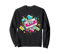 Mixtape Vintage Pop Hits Electro Beat Retro Groove Throwback Sweatshirt