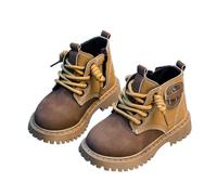 Mixte Enfant Basic Bottes Chaussures Wellies Style Simple avec poignée Wellington Enfants Semelles Paisses Chaudes antidérapantes pour Garçons et Filles