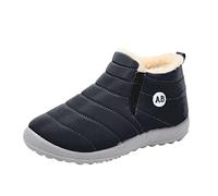 Mixte Enfant Basic Bottes Clignotant Pluie Neige Fermeture Clair Arrière de très légères en Mousse EVA Wellington Enfants Caoutchouc pour Galoches Imperméables Semelle Antidérapante