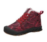 Mixte Enfant Basic Bottes Clignotant Pluie Neige Style Simple Wellies en Caoutchouc Wellington Enfants avec Semelles Paisses Chaudes antidérapantes Galoches Imperméables Semelle Antidérapante
