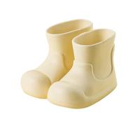 Mixte Enfant Rainyday Botte de Pluie Clignotant Neige Style Simple avec poignée Wellington Bottes Enfants Semelles Paisses Chaudes antidérapantes Galoches Imperméables Semelle Antidérapante