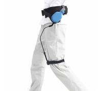 Mixtric Appareil D'Assistance Marche Bionique Exosquelette, Support Levage Jambes Assistance l'escalade, Mobilité & Réduction Pression Articulaire, pour Anciens Mobilité Réduite,Left Leg Blue,M