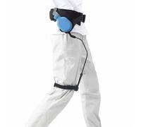 Mixtric Appareil D'Assistance Marche Bionique Exosquelette, Support Levage Jambes Assistance l'escalade, Mobilité & Réduction Pression Articulaire, pour Anciens Mobilité Réduite,Right Leg Blue,M